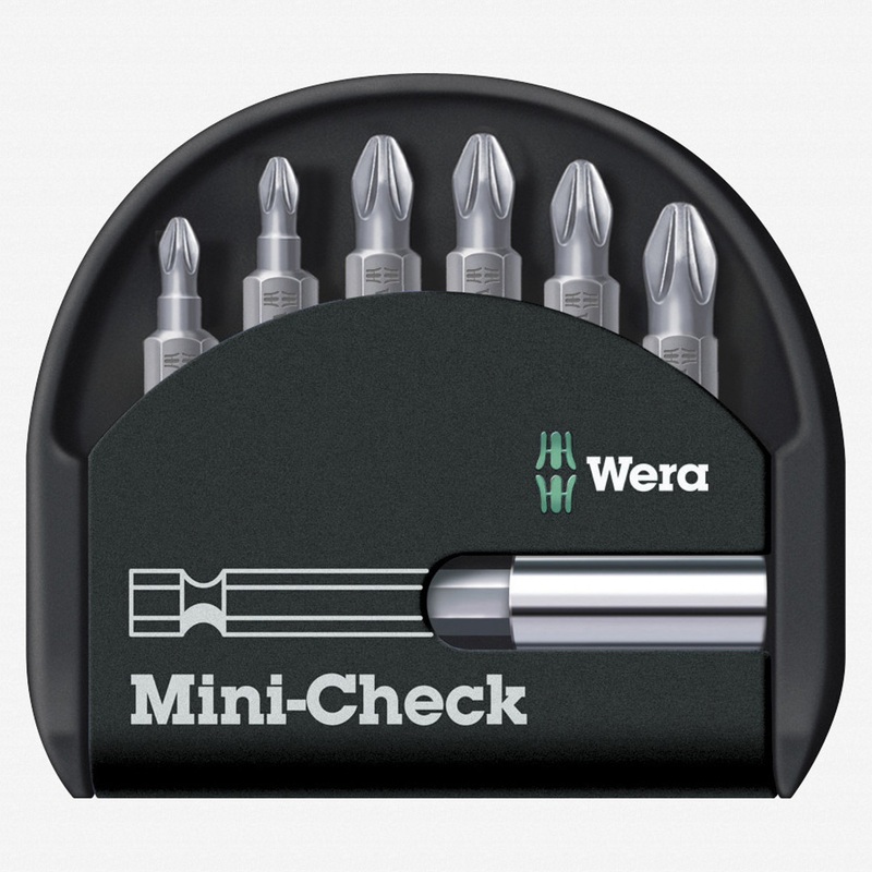 Wera 056296 Mini-Check Pozidriv Insert Bit Set