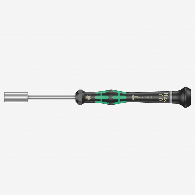 Wera 345281 6 x 60mm Kraftform Micro Precision Nut Driver