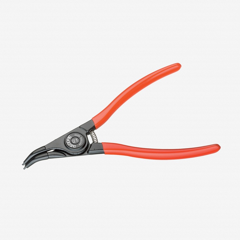 Gedore 8000 A 02 Circlip pliers for external retaining rings, angled 45 degrees 3-10 mm