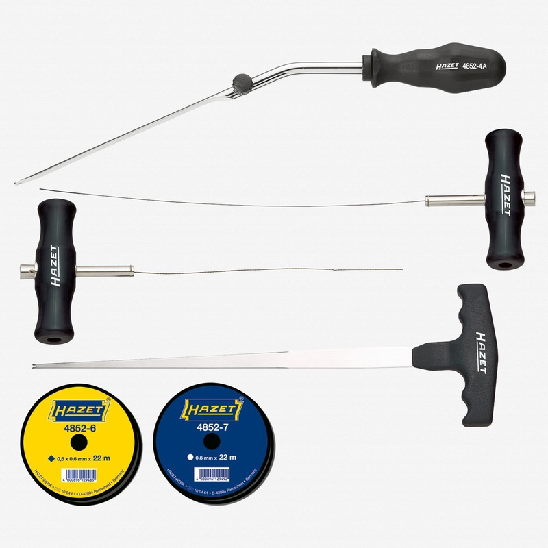 Hazet 4852/6 Tool set for car glass removal