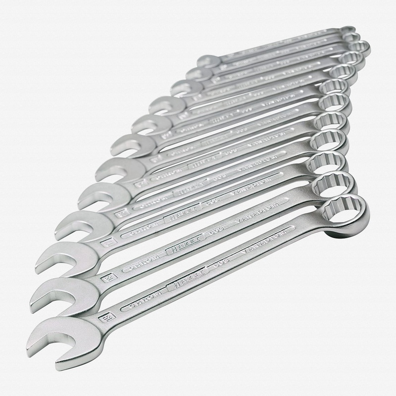 Hazet 603/17N 12 Point Combination wrench set 17 pc metric set