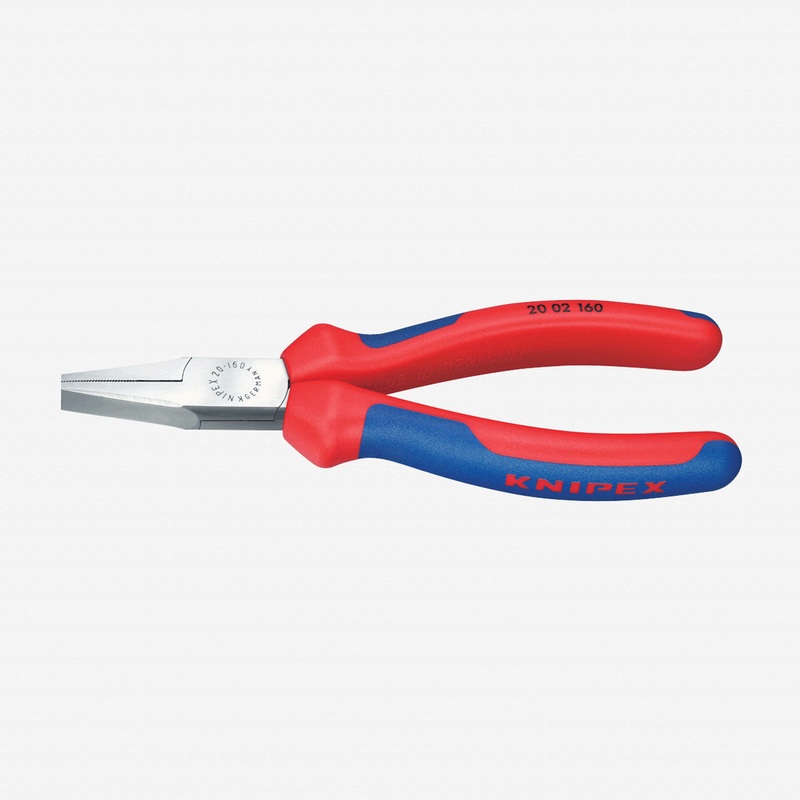 Knipex 5.5" Flat Nose Pliers - MultiGrip