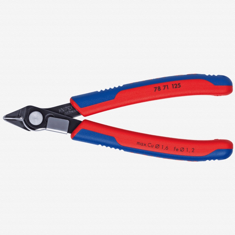 Knipex 5" Electronic Super Knips Additionally Hardened w/ Lead Catcher - MultiGrip