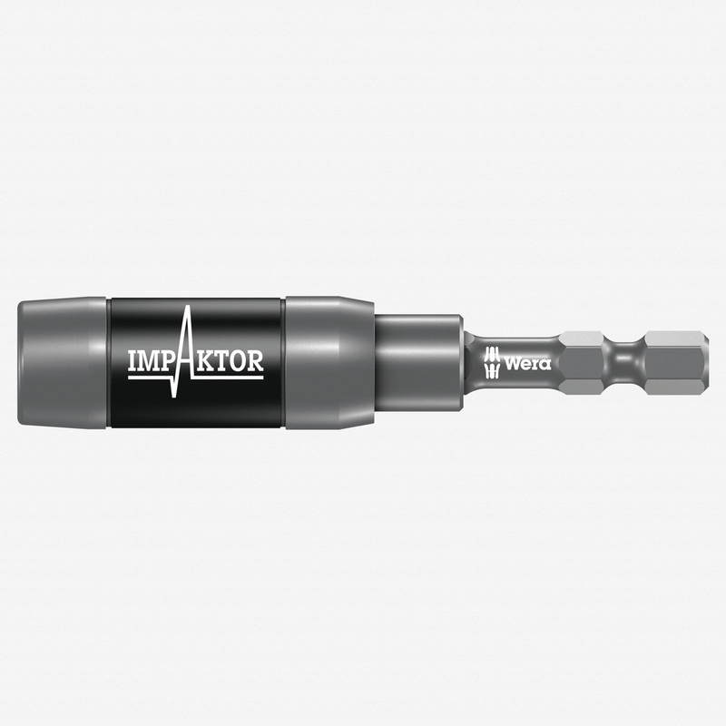 Wera 057676 Impaktor Bit Holder with retaining ring and magnet