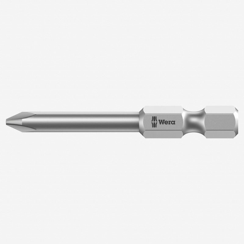 Wera 380201 #0 x 89mm Phillips Power Bit