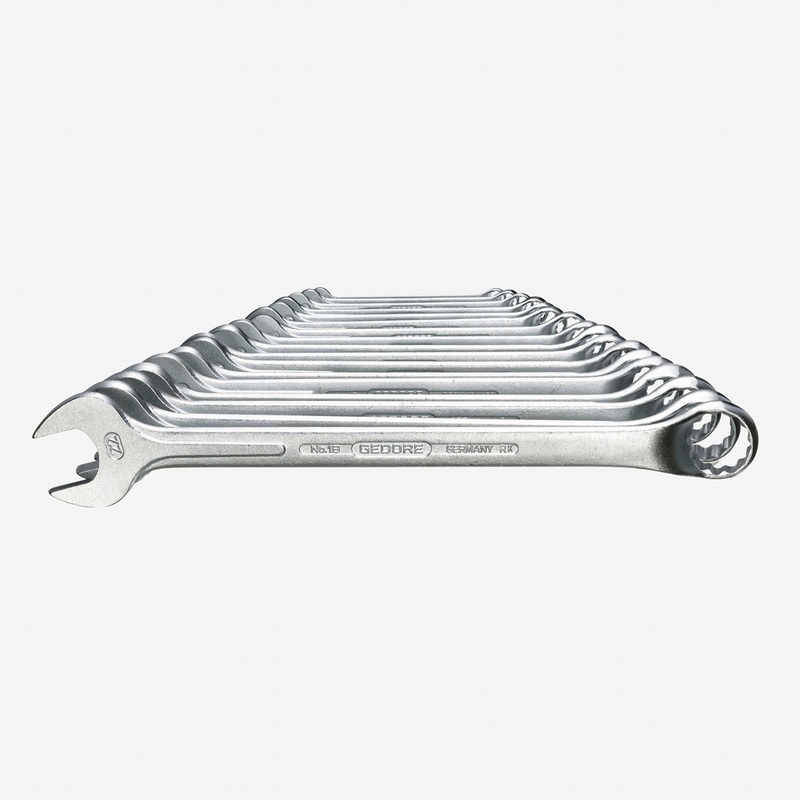 Gedore 1 B-017 Combination spanner set 17 pcs 6-22 mm