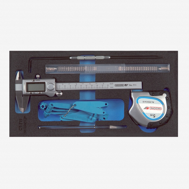 Gedore 1500 CT1-711 Precision Mechanics Calipers in 1/3 CT Module