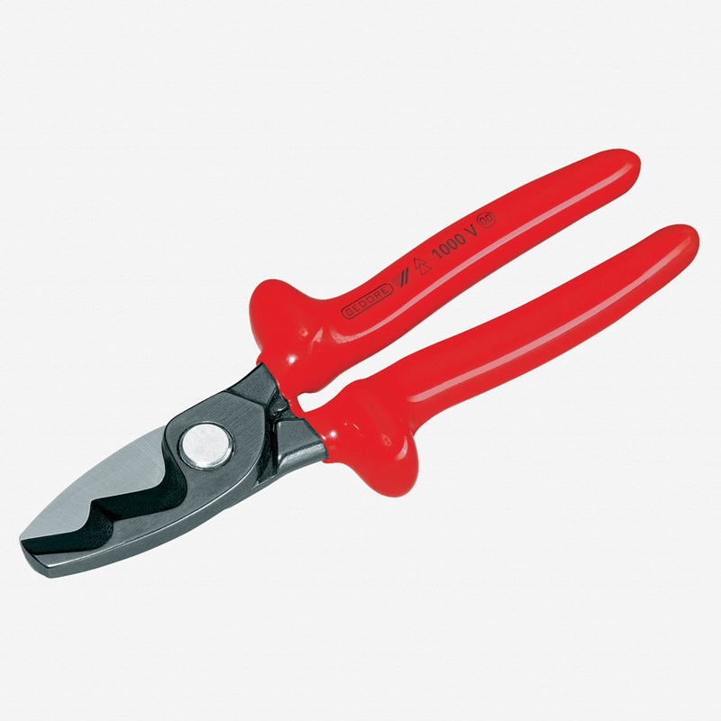 Gedore VDE 8094 VDE Cable shears with VDE dipped insulation 200 mm