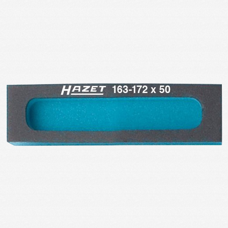 Hazet 163-172 x 50 Soft foam insert with compartments for small pieces