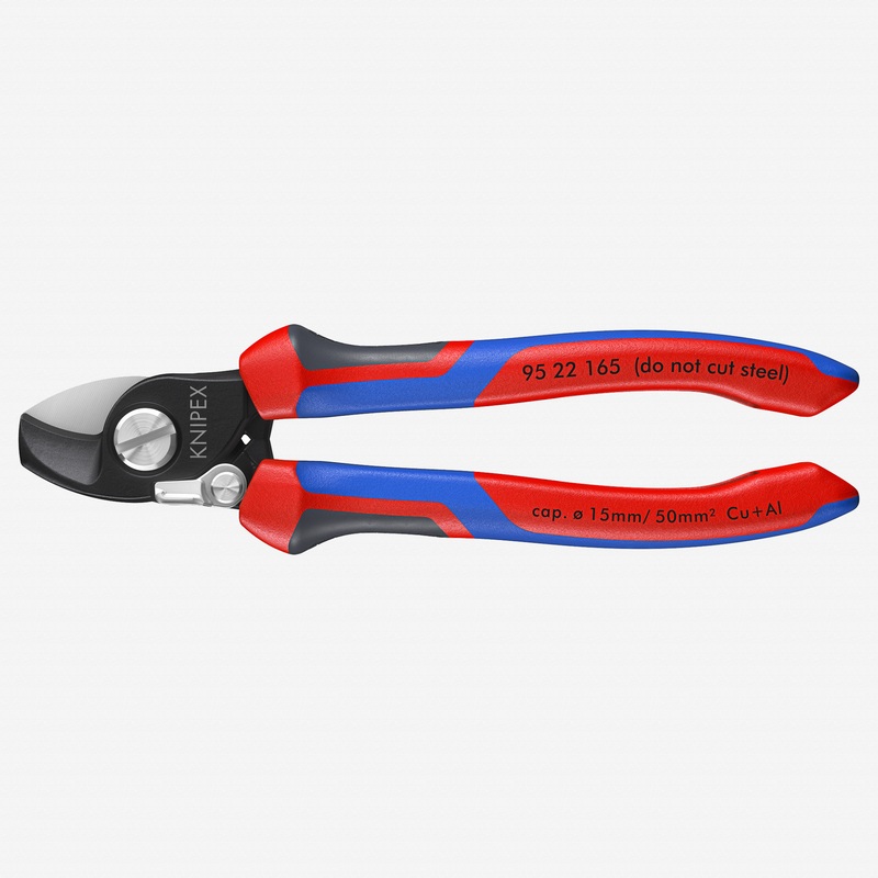 Knipex 6.5" Cable Shears w/ Spring - MultiGrip