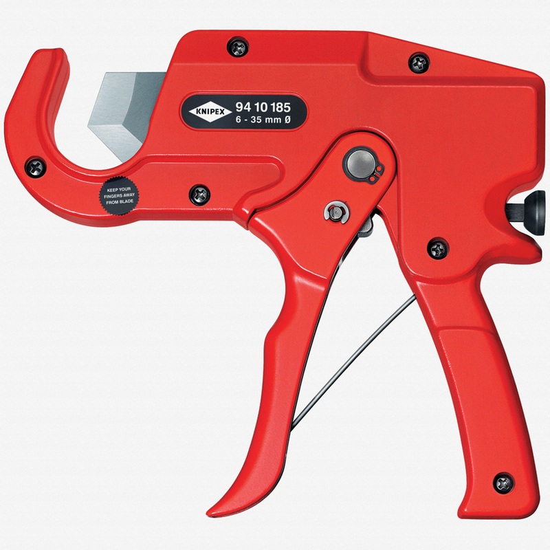 Knipex Pipe Cutter for plastic conduit pipes and electrical installation work