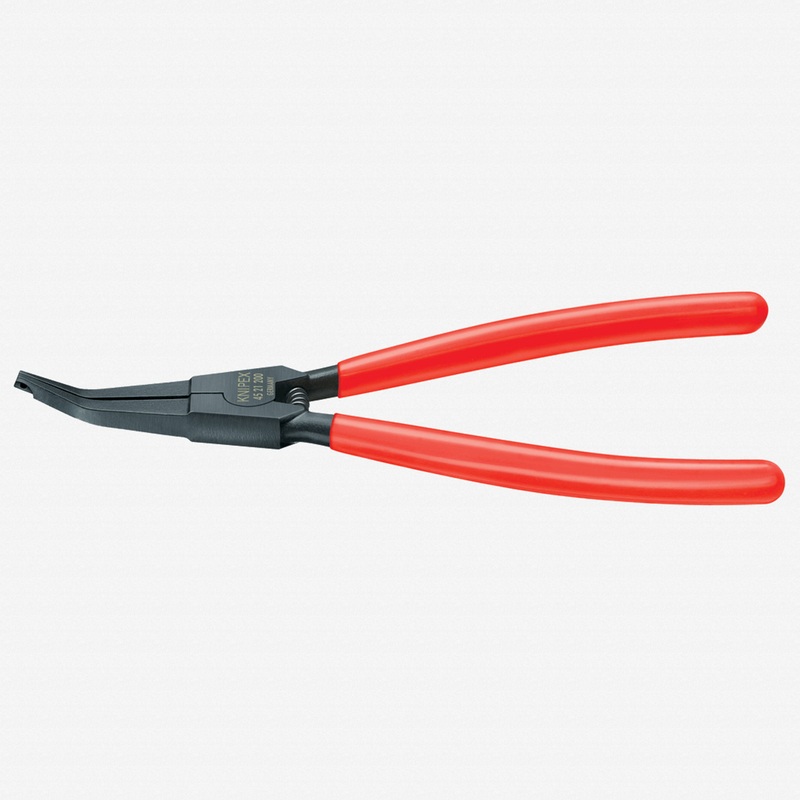 Knipex Special Retaining Ring Pliers Angled for retaining rings on 12+ mm shafts