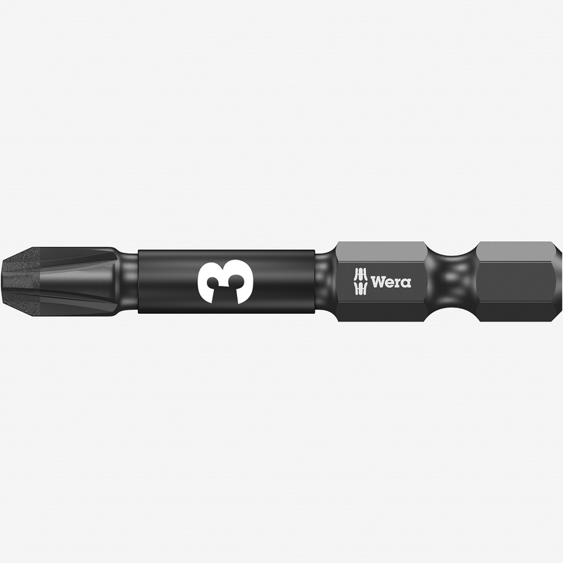 Wera 057662 #3 x 50mm Pozidriv Impaktor Diamond Coated Power Bit