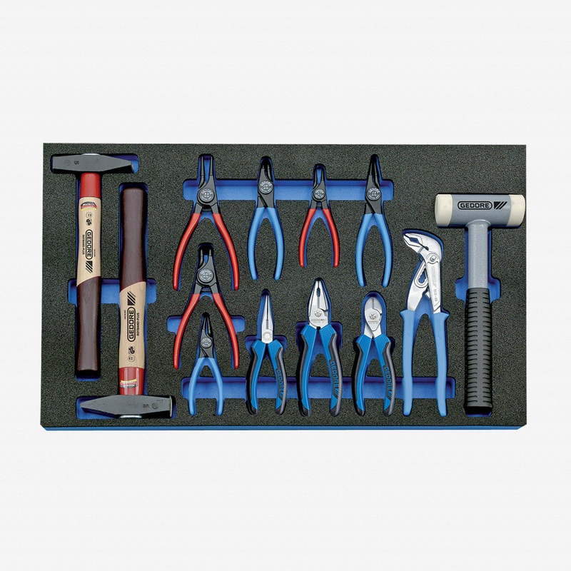 Gedore 2005 CT4-8000 Tool set in 4/4 CT tool module, 13 pieces