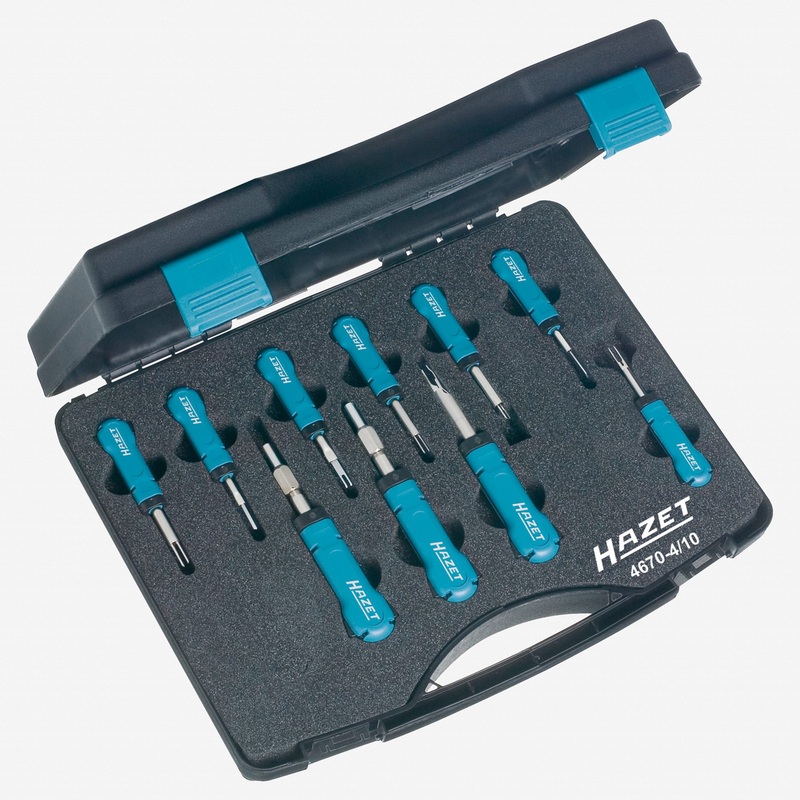 Hazet 4670-4/10 SYSTEM cable release tool assortment