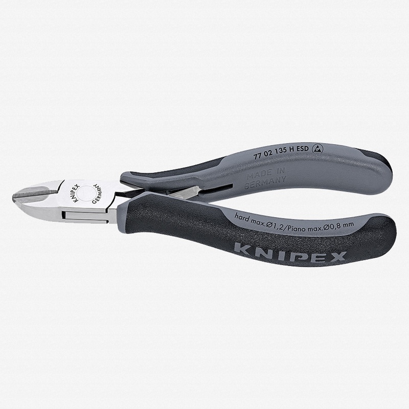 Knipex 5.3" ESD Electronics Diagonal Cutters Carbide Cutting Edge - MultiGrip