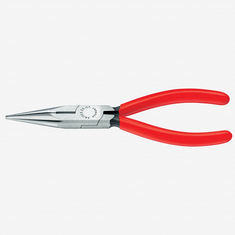 Knipex 5" Snipe Nose Side Cutting Pliers (Radio Pliers) - Plastic Grip