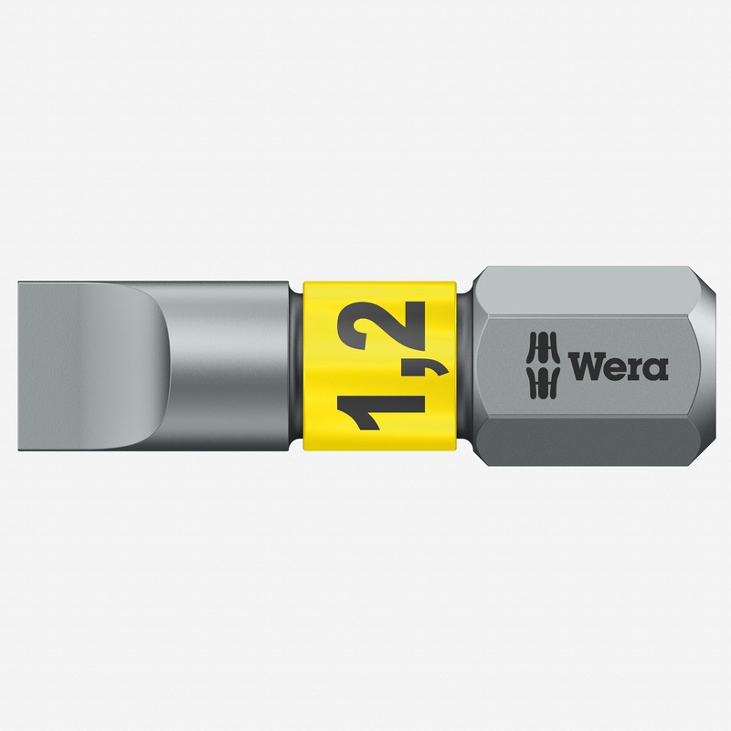 Wera 056068 1.2 x 6.5 x 25mm Slotted BiTorsion Bit