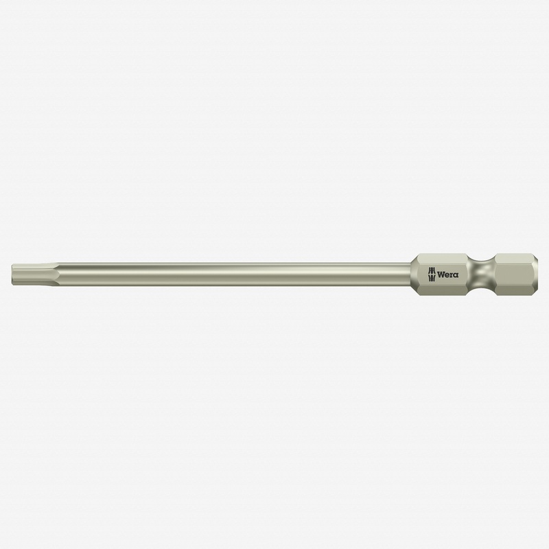 Wera 071106 1/8" x 89mm Stainless Steel Hex Power Bit