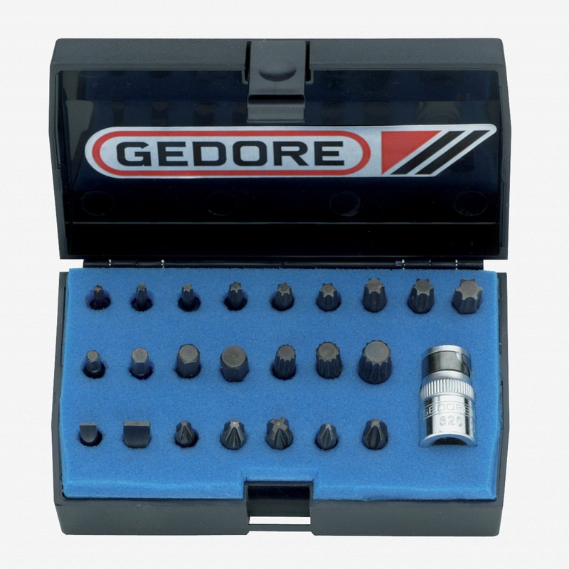 Gedore 620-024 Bit set 1/4" 24 pcs