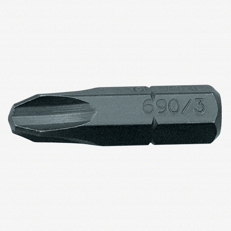 Gedore 690 3 S-010 Screwdriver bit 1/4" PH 3