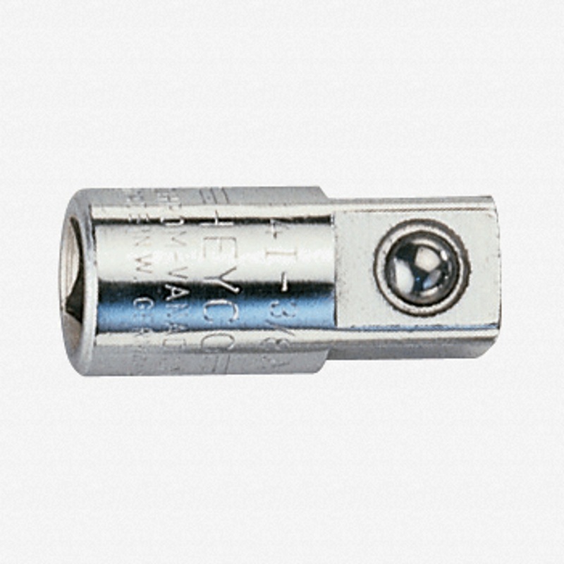 Heyco 1/4" Square Drive Converter - 1/4" to 3/8"