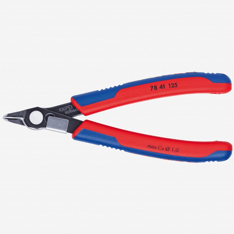 Knipex 5" Electronic Super Knips Narrow Head w/ Lead Catcher - MultiGrip