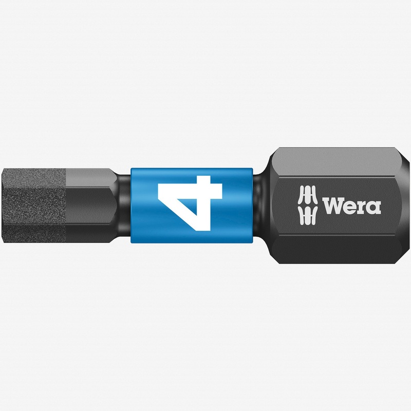 Wera 057604 4 x 25mm Hex Impaktor Diamond Coated Bit