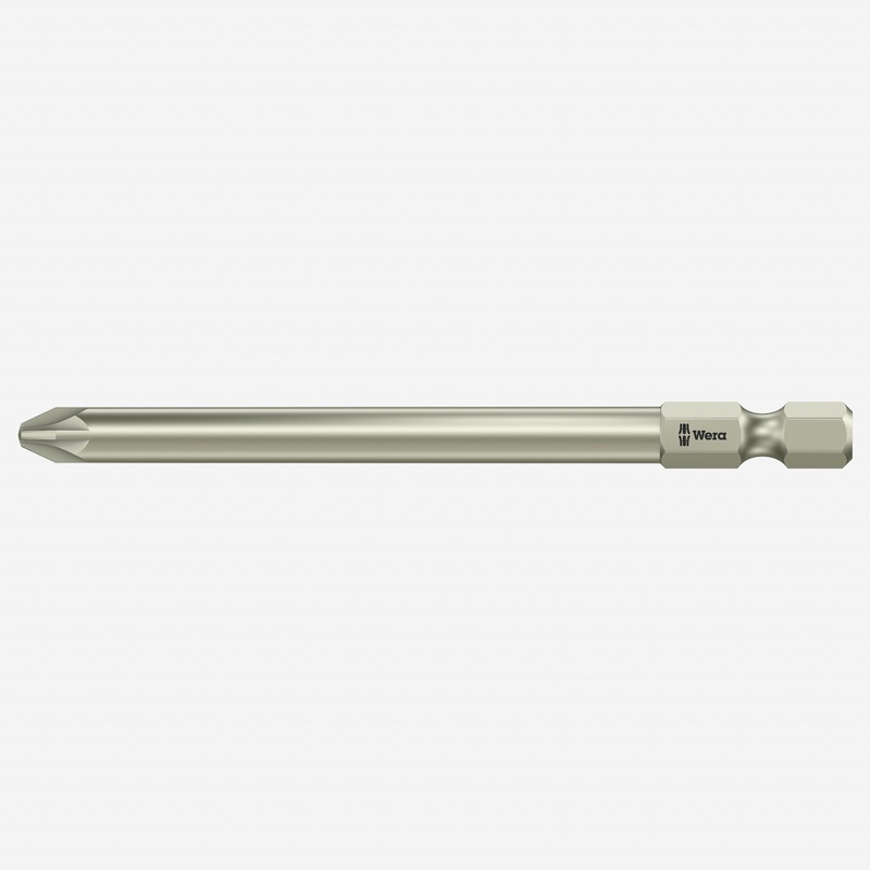 Wera 071086 #3 x 89mm Stainless Steel Pozidriv Power Bit