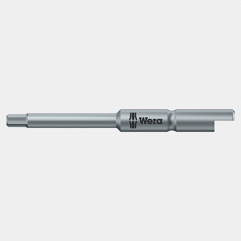 Wera 135269 2.0 x 44mm Hex Bit - Halfmoon Drive