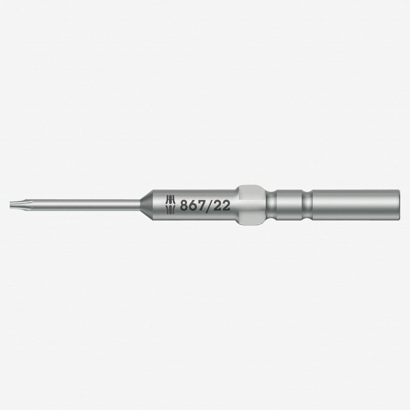 Wera 135423 T8 x 60mm Torx Bit - 5mm HIOS Drive