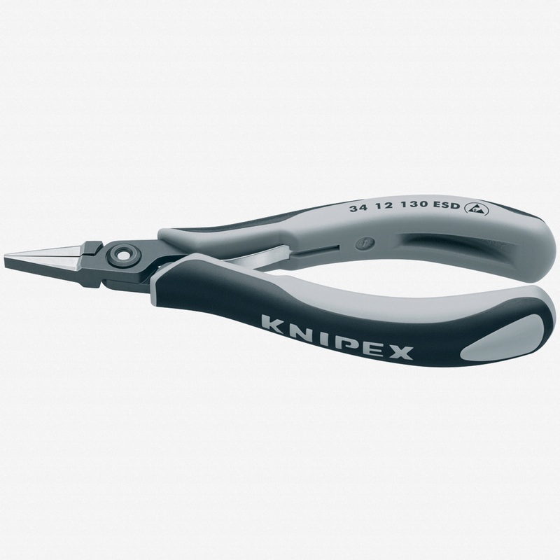 Knipex ESD Precision Electronics Gripping Pliers (flat, wide jaws)