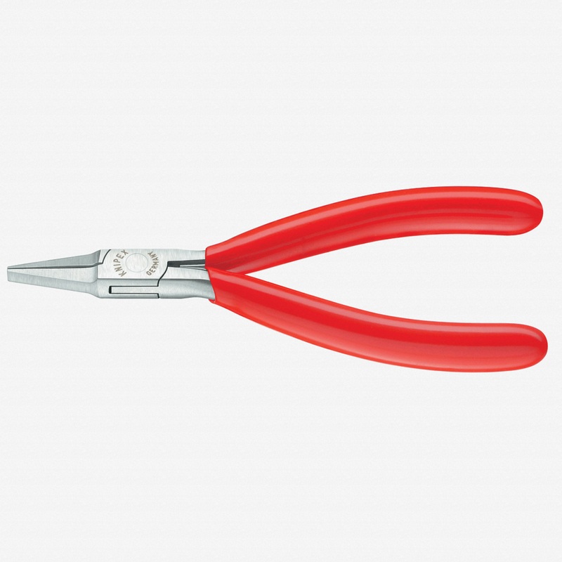 Knipex Precision Electronics Pliers (flat jaws) - Plastic Grip