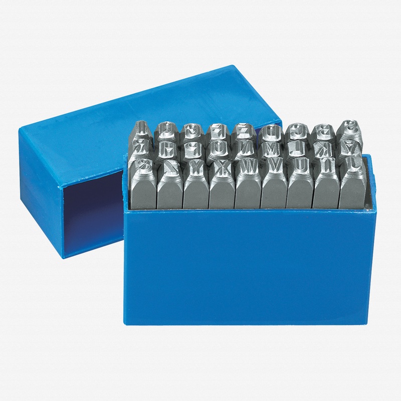 Gedore 2201-6 Letter punch set 27 pieces