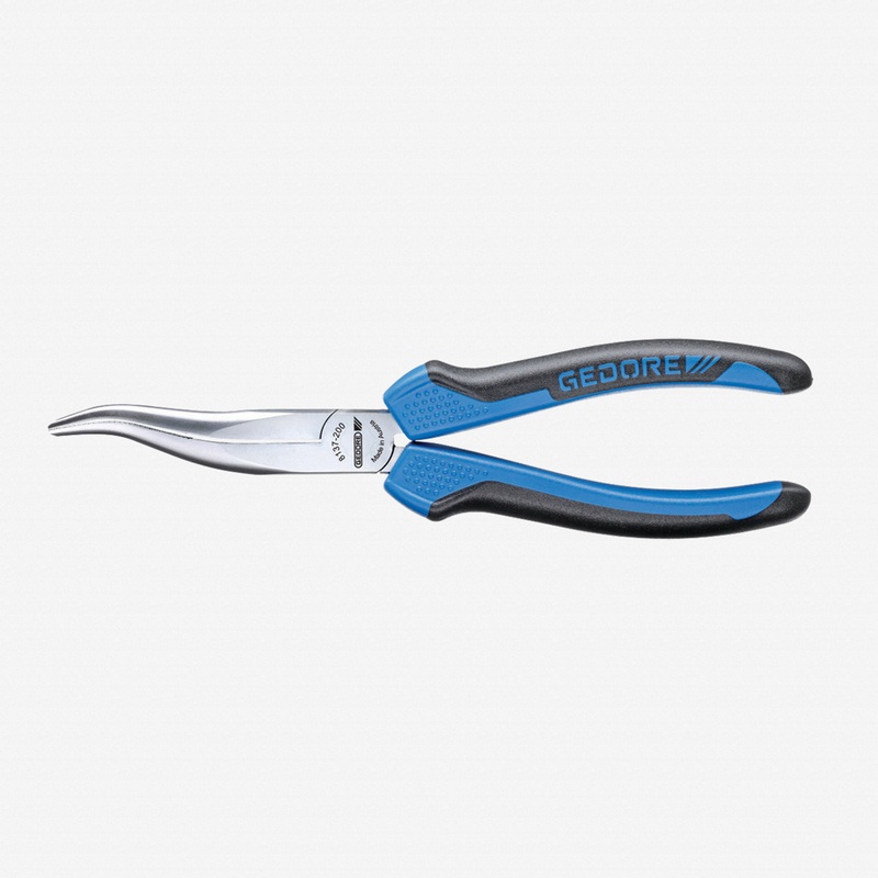 Gedore 8137-200 JC Mechanics pliers, without wire cutter, offset pattern 200 mm