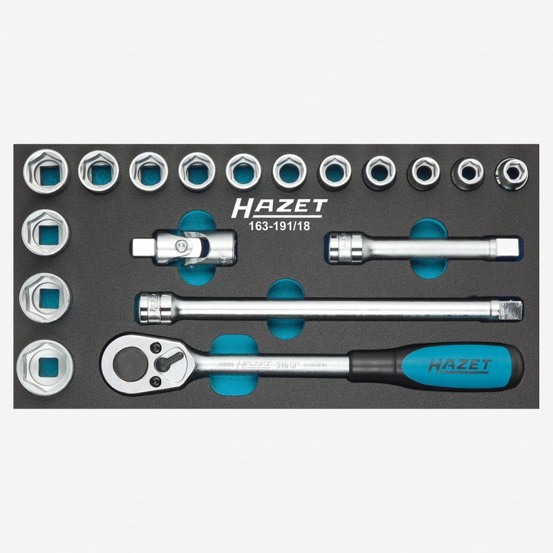 Hazet 163-191/18 Socket set