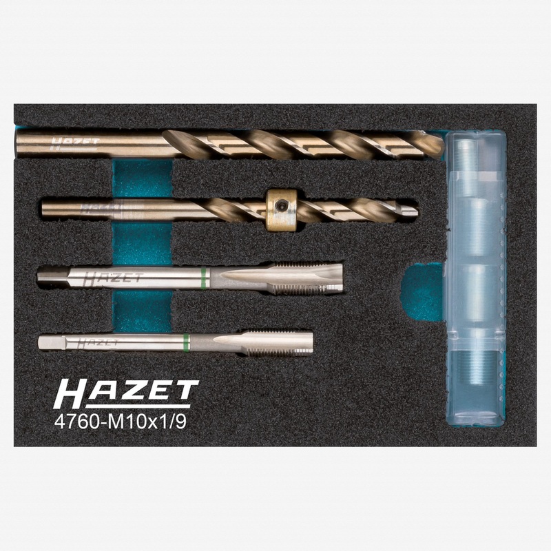 Hazet 4760-M10X1/9 Glow Plug Repair Set, 9 Pieces