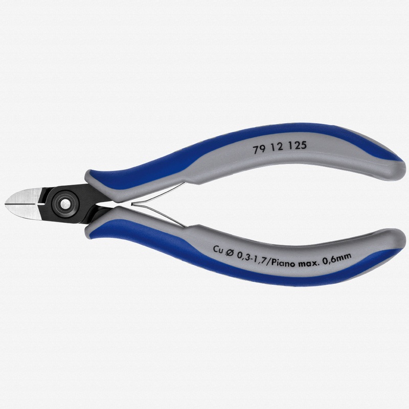 Knipex Precision Electronics Diagonal Cutters for hard wire and piano wire - MultiGrip