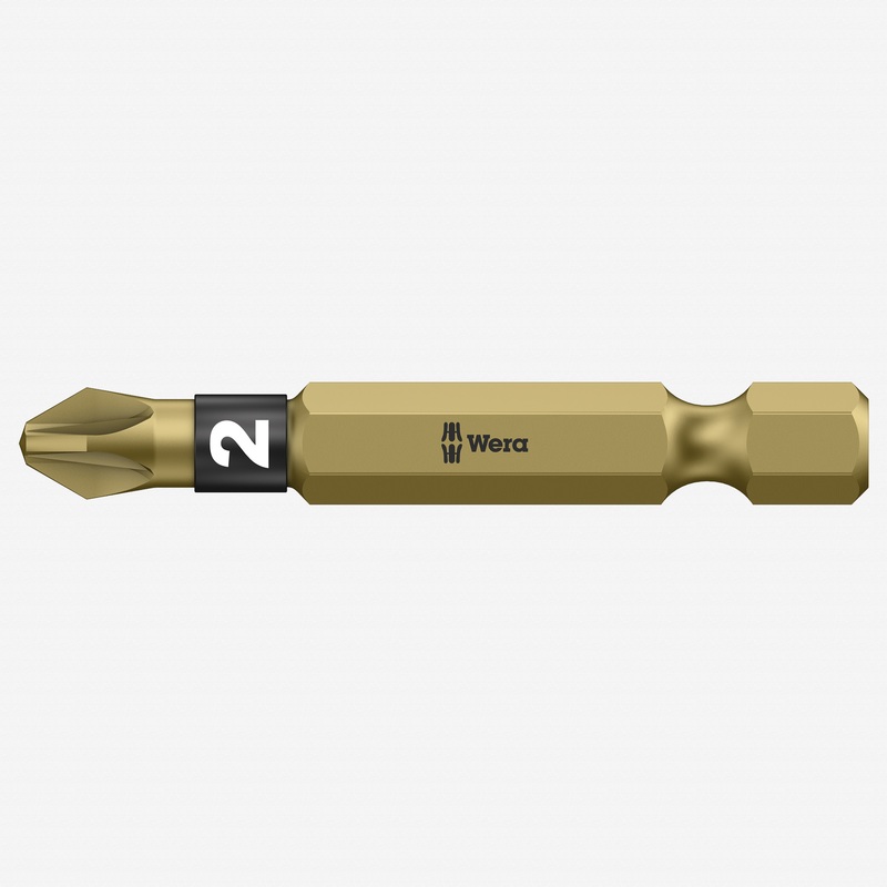 Wera 059902 #2 x 50mm Pozidriv BiTorsion Diamond Coated Power Bit