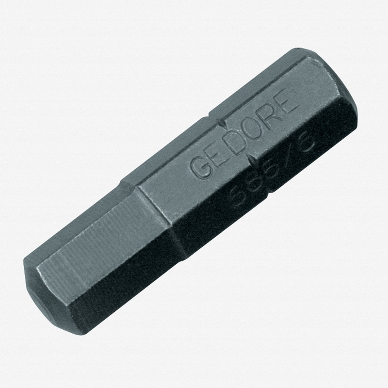 Gedore 685 6 S-010 Screwdriver bit 1/4" hex 6 mm