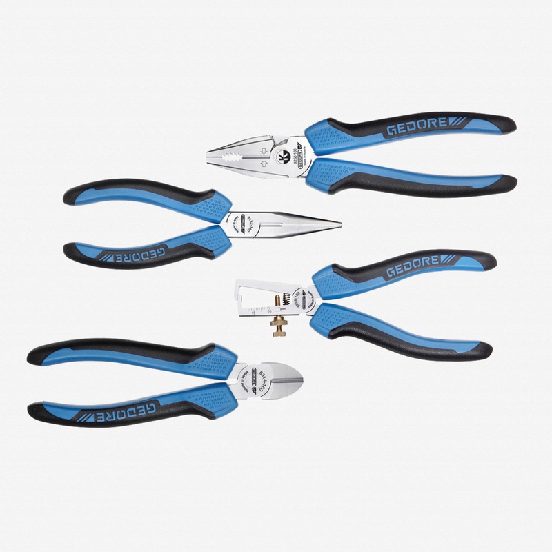 Gedore S 8200 JC Pliers set, 4 pcs