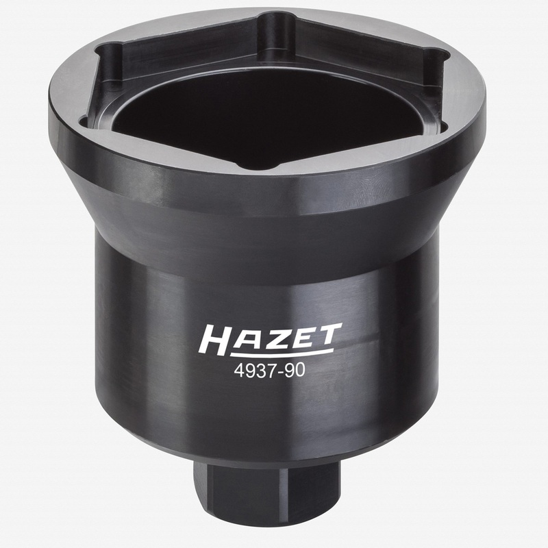 Hazet 4937-90 Commercial vehicle axle nut socket 90mm