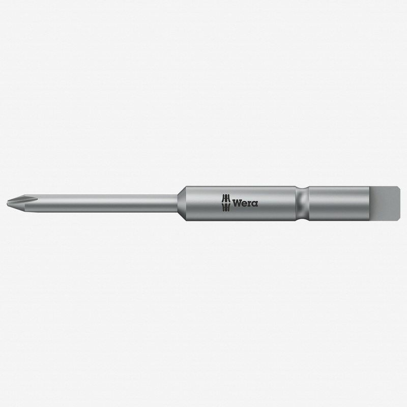 Wera 066851 Microstix 00 x 44mm Bit - Halfmoon Drive
