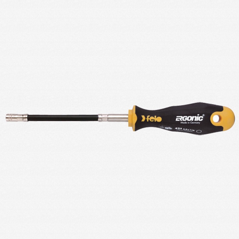 Felo Ergonic 1/4" x 170mm Flexible Bit Holder Screwdriver