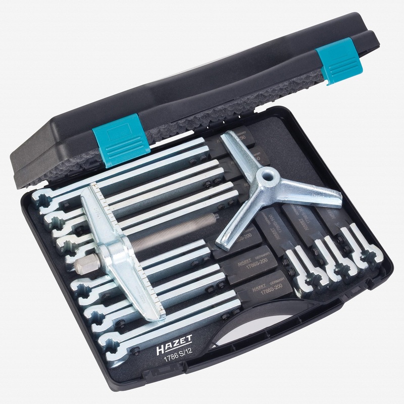 Hazet 1786S/12 Puller set, 3-arm