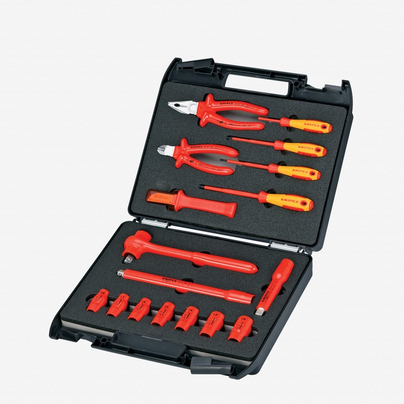 Knipex 17 Piece Insulated Compact Tool Set