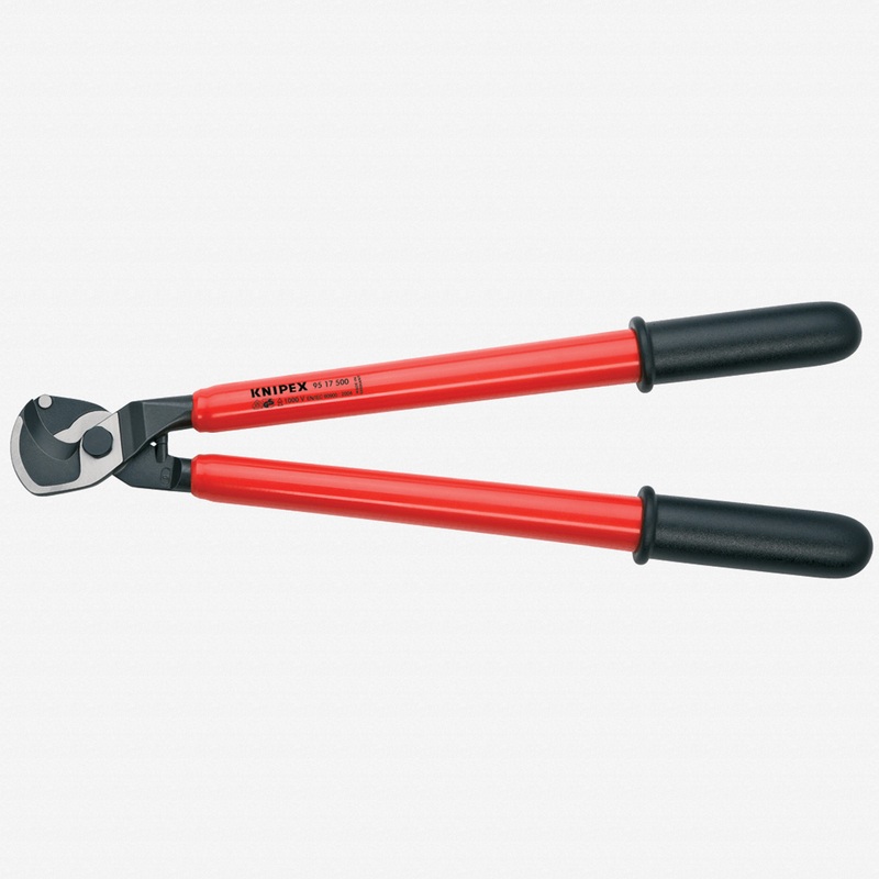 Knipex 19.7" Cable Shears - Plastic Insulated
