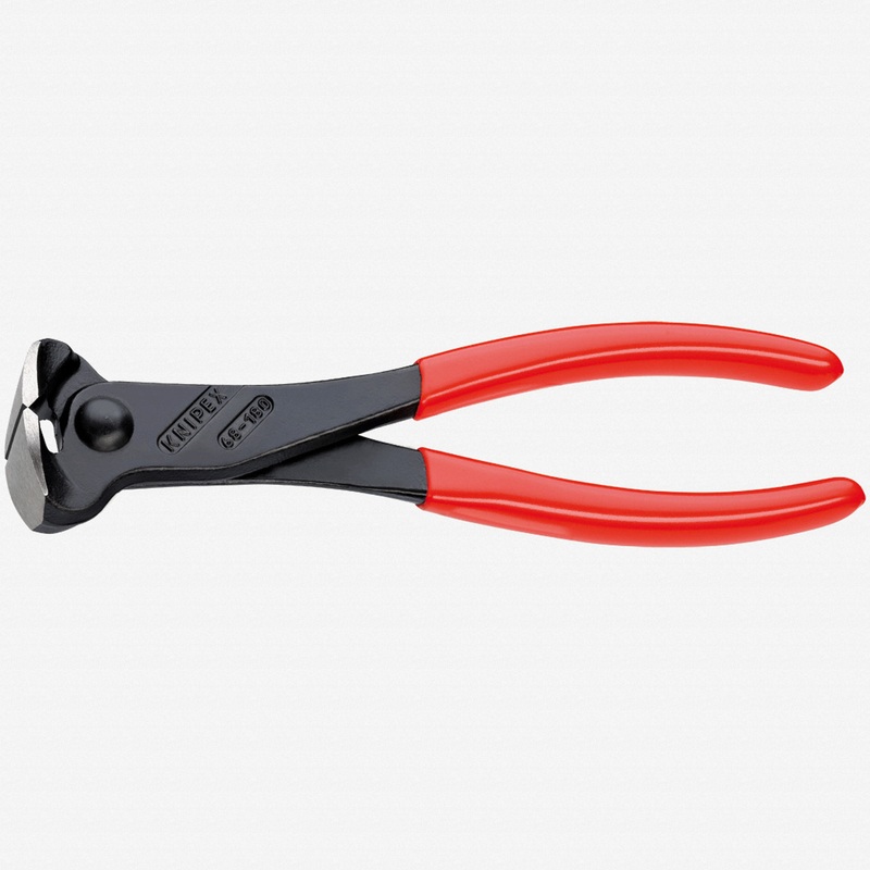 Knipex 6.3" End Cutting Nippers - Plastic Grip