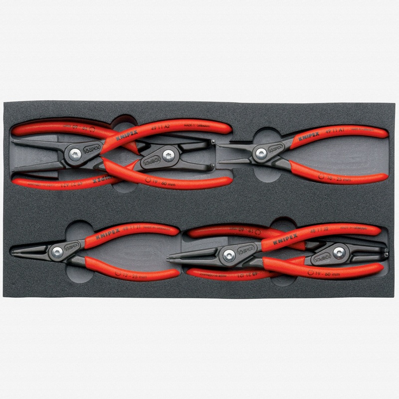 Knipex 6 Piece Circlip Pliers Set