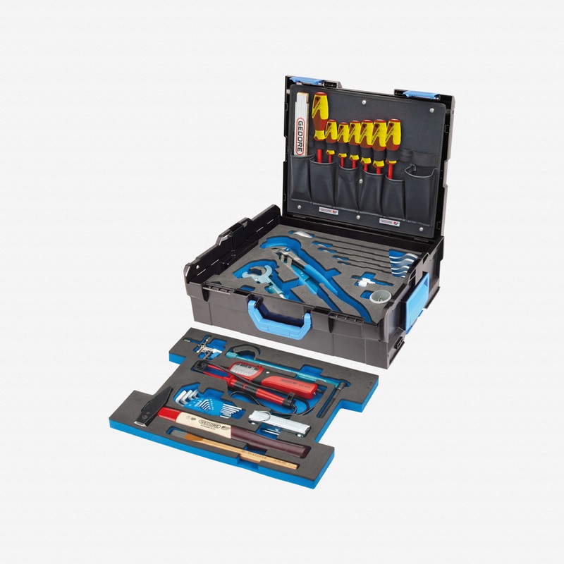 Gedore 1100-03 GEDORE-Sortimo L-BOXX 136 with assortment Installation, 44-pc